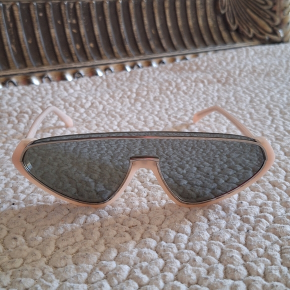 EMILIO PUCCI EP0043 Sunglasses In Shiny Pink / Smoke Mirror Org $298
